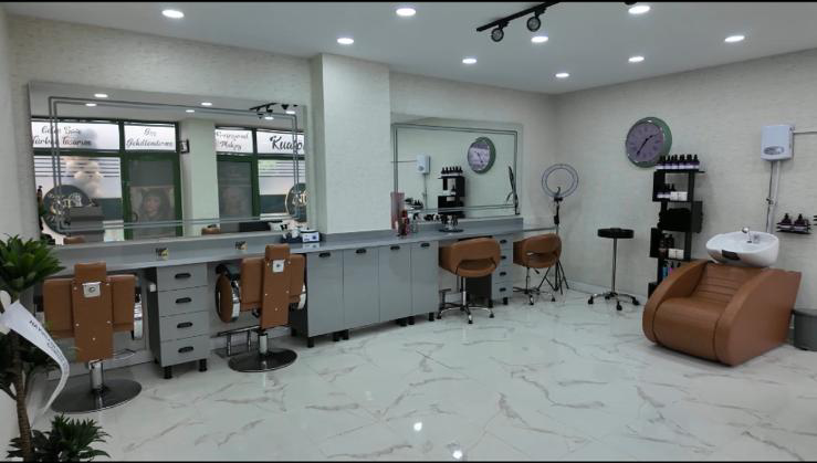 Kuaför Nergis Temiz salon içi